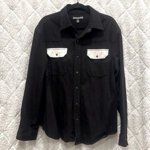 CK Jeans Soft Denim Button Down
